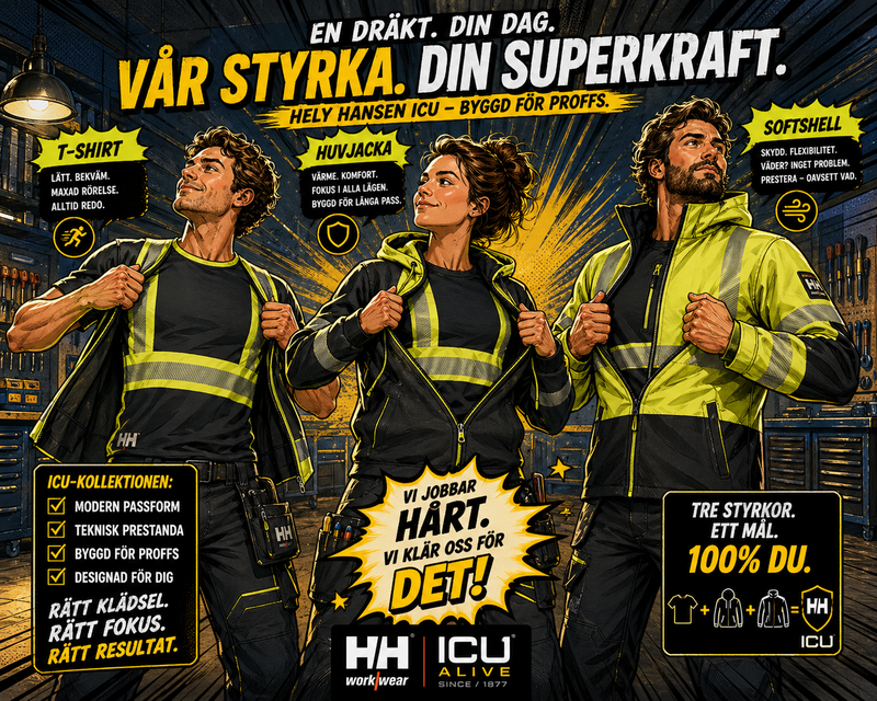Helly Hansen ICU för synliga arbetsdagar