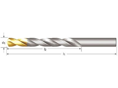 Dormer Spiralborr A002 TiN DIN 338 2-13mm SB