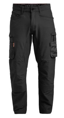 Jobman 2194 Servicebyxa Stretch Svart/Svart Strl: C56