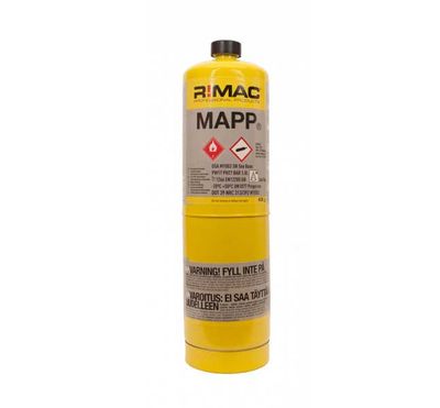 R!MAC Mapgas Engångsbehållare – 400 g, 240 minuters brukstid