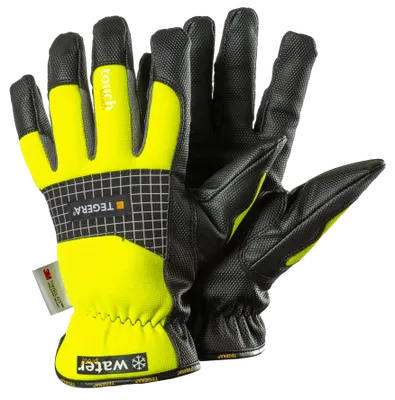 TEGERA 9128 Arbetshandske Varmfodrad Vinter Varsel Gul