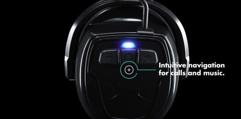 Zekler 412SH Hörselkåpa Hjälmfäste Bluetooth