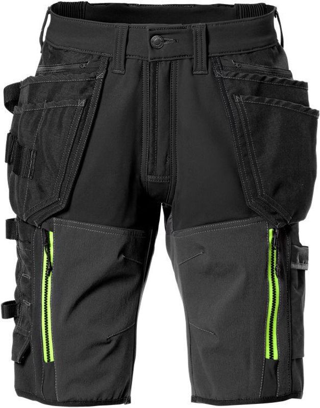 Fristads Hantverkarshorts stretch 2567 STP Svart