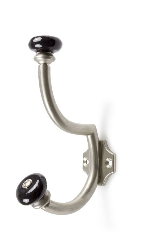 Habo Krok Vintage Borstad nickel/Svart SB