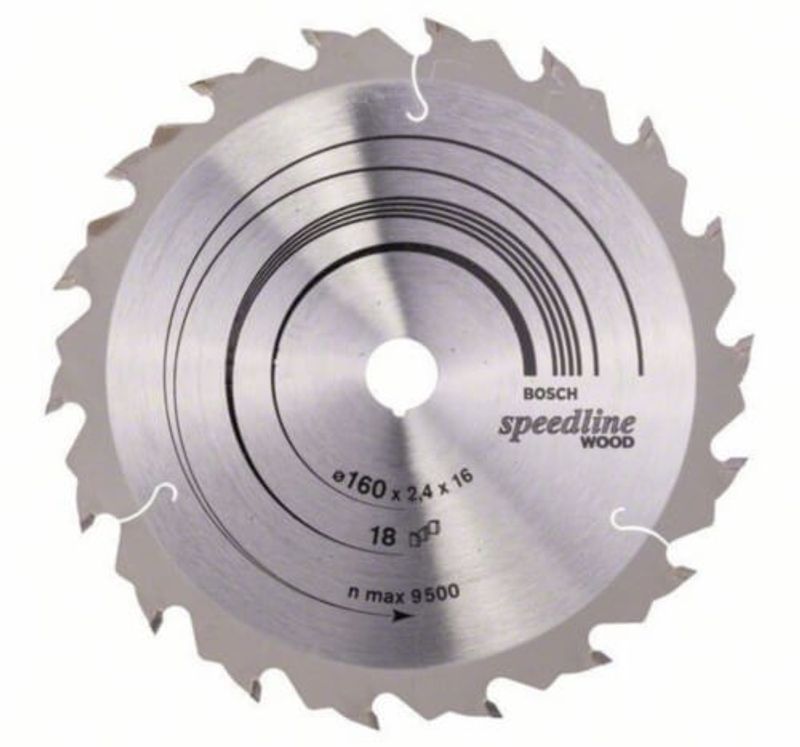 Bosch Sågklinga 160x16mm T18 SPEEDLINE WOOD