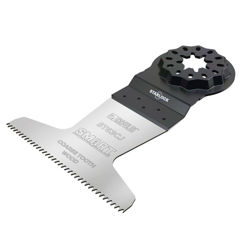 SMART Sågblad Starlock 63mm Japantandat blad för trä, hårdved, gips, plast och mer - 10-P