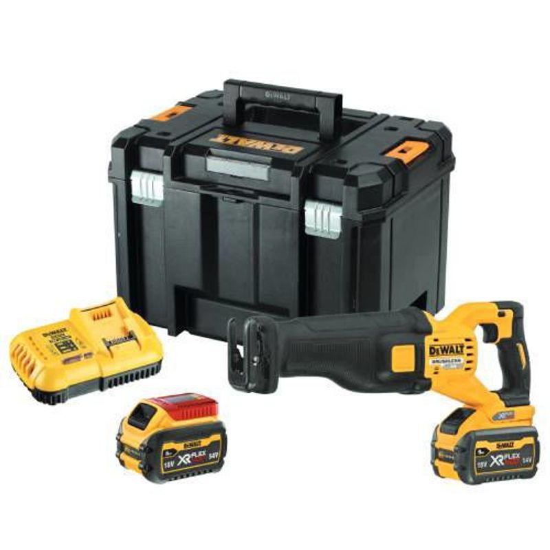 DeWalt DCS389X2 54V XR FlexVolt Tigersåg (2x9,0Ah)
