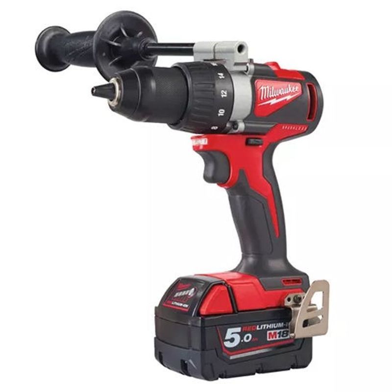 Milwaukee M18 BLDD2-502X Borr-/Skruvdragare 18V (2x5,0ah)