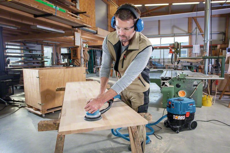 Bosch GET 75-150 Excenterslip 750W 150mm