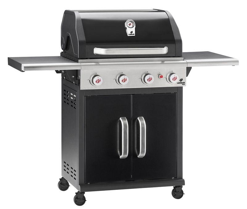 Landmann Triton 4.0 FleX Black Gasolgrill 4-brännare