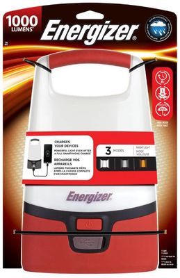 Energizer LED-Campinglampa Powerbank (1000 lumen)