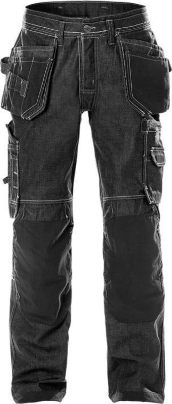Fristads Hantverkarjeans 229 DY Svart Strl C54