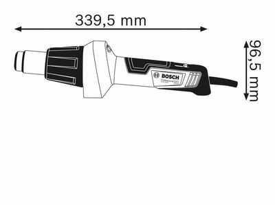 Bosch GHG 20-60 Varmluftspistol 2000W 50–630°C