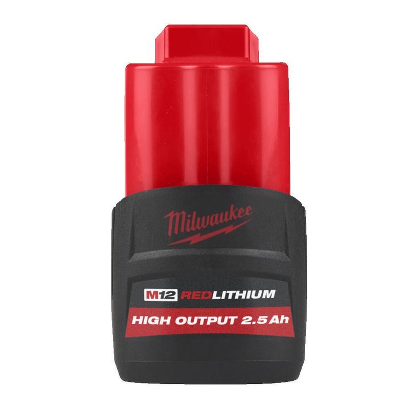 Milwaukee M12 HB2.5 Batteri High-Output 12V 2,5ah