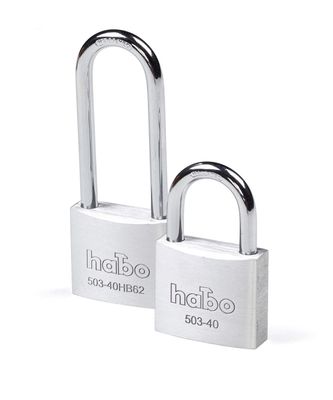 Habo Hänglås 503-40/503-40HB62 Aluminium SB