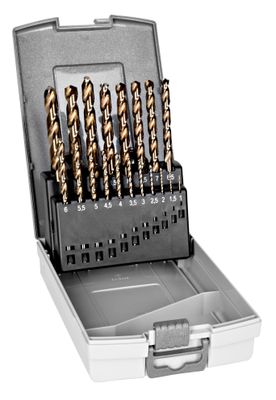 Bahco Kobolt HSS-E-borrsats för metall 1-10 mm 19 st