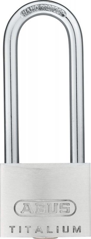 Abus Hänglås 64 Titalium 64TI40+HB63 Trippel (2+1)