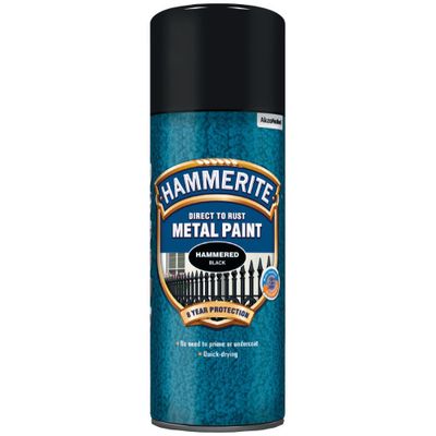 Hammerite Hammarlack 400ML Spray Svart