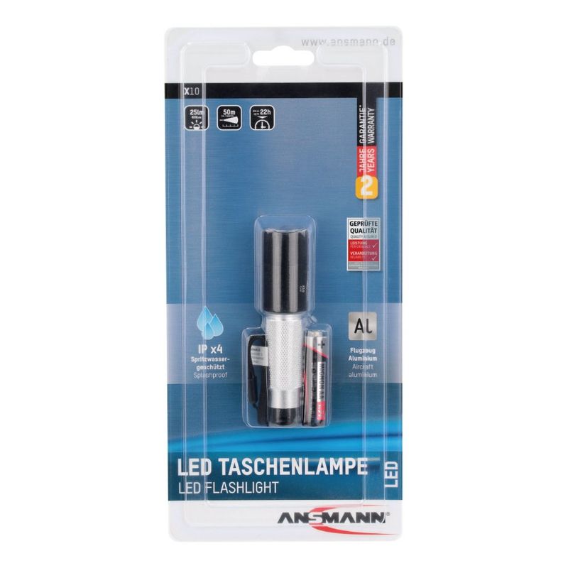Ansmann Ficklampa Torch X10 LED