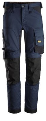 Snickers 6341 Arbetsbyxa Stretch Marin/Svart