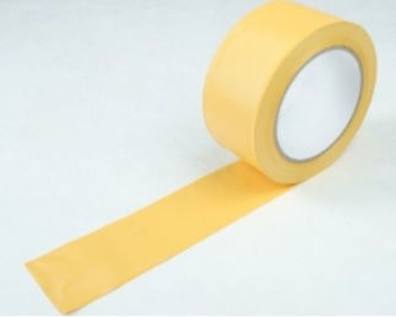 Tectis Byggtejp Gul Räfflad 566 50mm x 33m