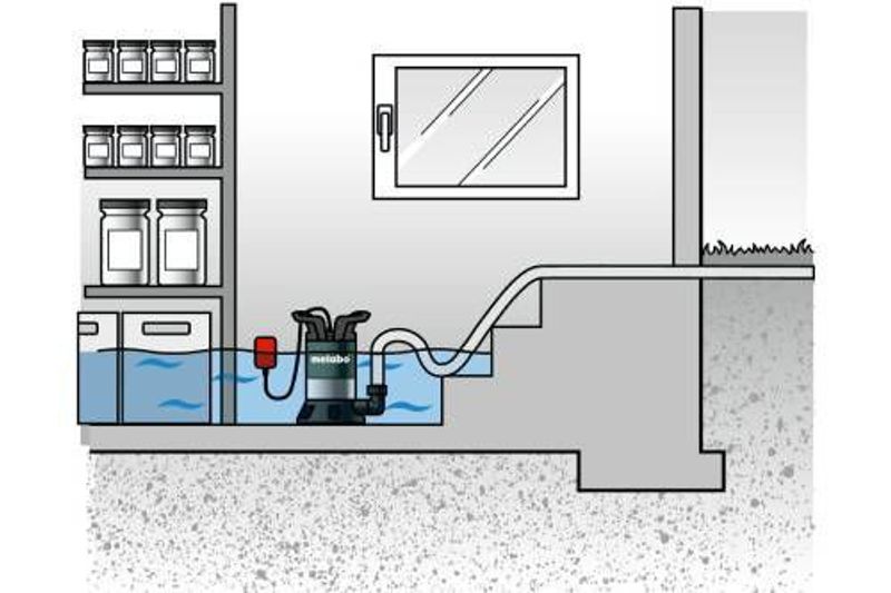 Metabo TP 6600 Dränkbar Pump