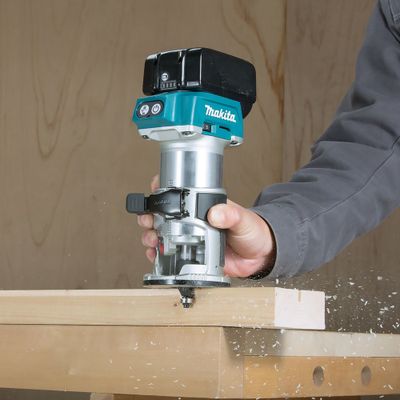 Makita DRT50Z Batteridriven fräs 18V (Naken)