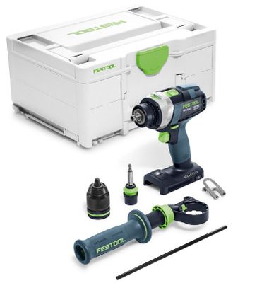 Festool Skruvdragare/Slagborr TPC 18/4 I-Basic QUADRIVE (utan batterier)