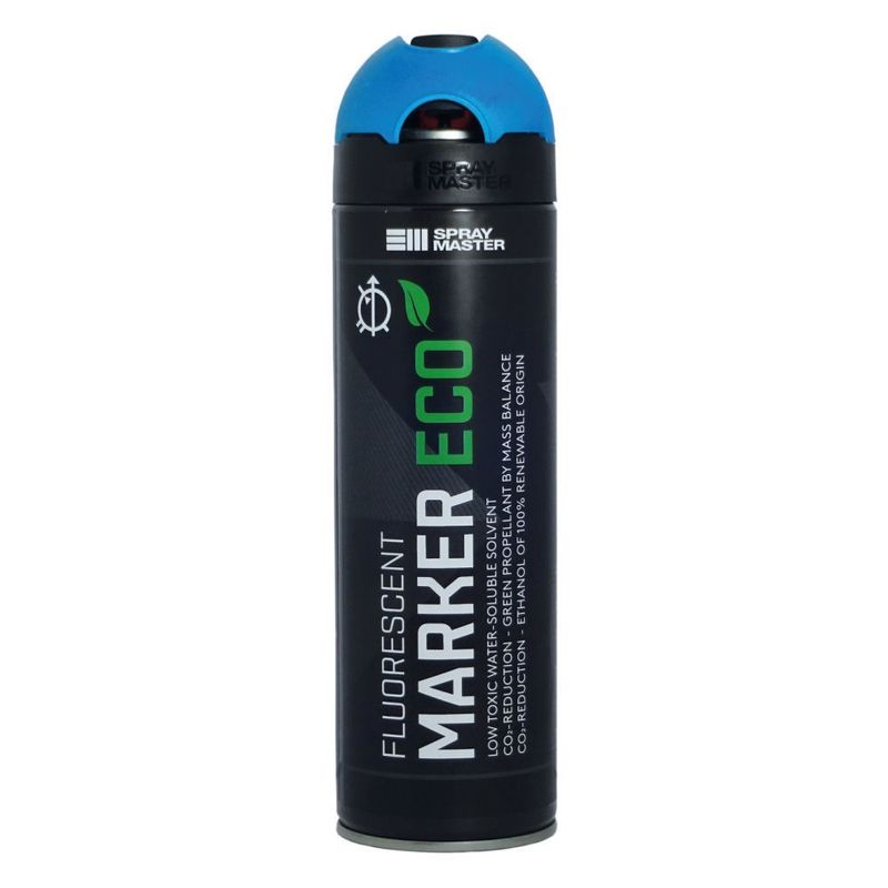 Spraymaster Markeringsfärg ECO Fluor Blå 500ml