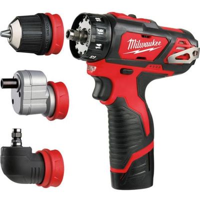 Milwaukee M12BDDXKIT-202C Borr-/Skruvdragarkit 12V (2x2,0ah)