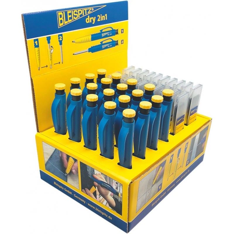 Snickarpenna Bleispitz Dry 2 in 1 djuphålsfunktion