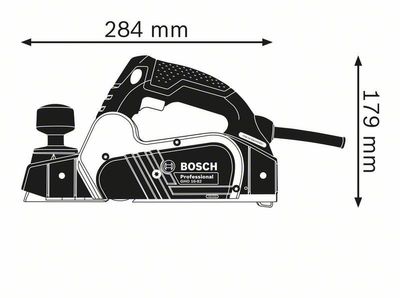 Bosch GHO 16-82 Hyvel 630W (82mm)