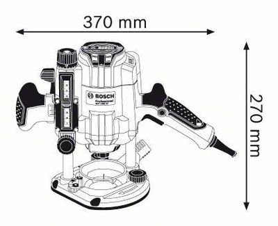 Bosch GOF 1250 CE Handöverfräs 8mm (1250W)