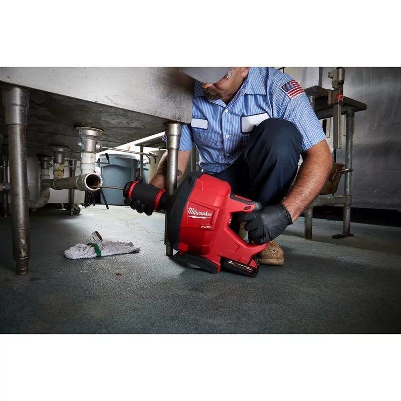 Milwaukee M18 FDCPF8-0C Avloppsrensare 8mm 18V (Utan batterier)