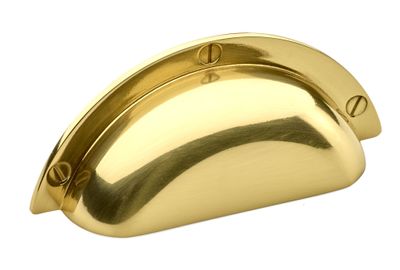 Habo Lådhandtag Nelly CC64 Polerad mässing SB