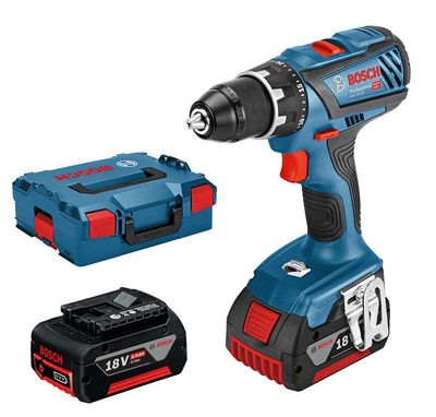 Bosch GSR 18V-28 Borr-/Skruvdragare 18V L-BOXX (2x5,0ah)