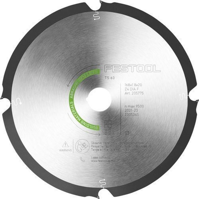 Festool Sågklinga DIA 168x1,8x20 F4