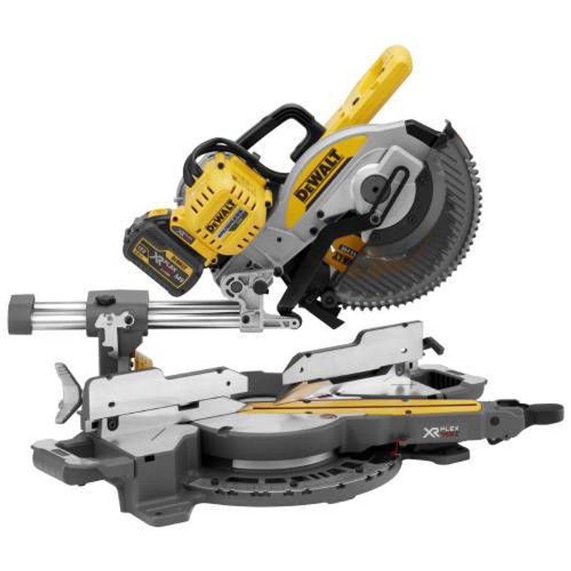 DeWalt DCS727T2 Kap-/Gersåg 54V 250mm (2x6,0Ah)