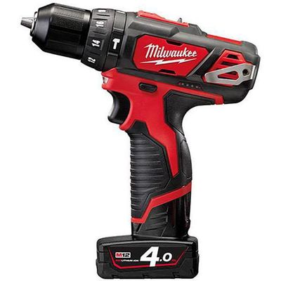 Milwaukee M12 BPD-402C Slagborrmaskin 12V (2x4,0ah)
