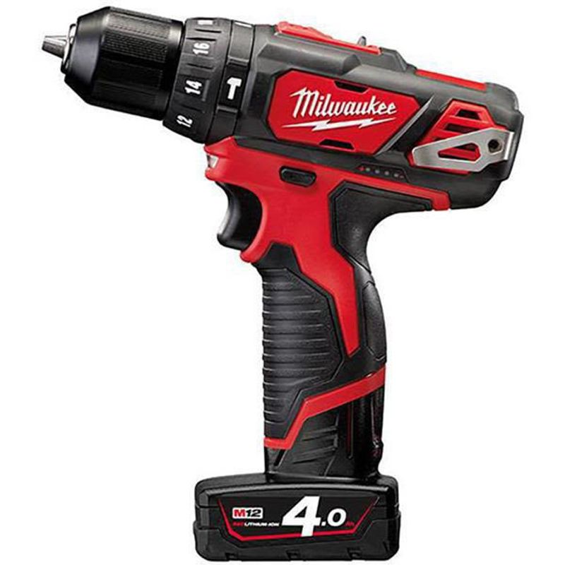 Milwaukee M12 BPD-402C Slagborrmaskin 12V (2x4,0ah)