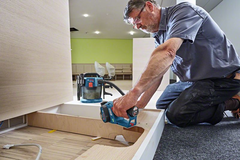 Bosch GHO 12V-20 Hyvel 12V L-BOXX (Utan batterier)