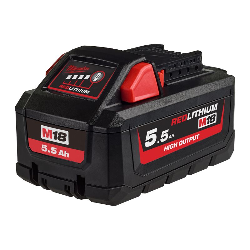 Milwaukee M18 HB5.5 Batteri High Output 18V 5,5ah
