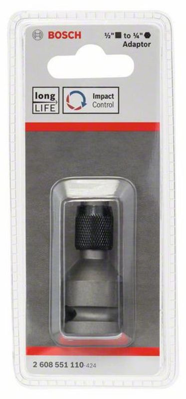 Bosch Hylsadapter 1/2" - 1/4" HEX