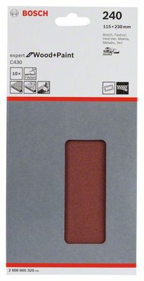Bosch slipark 115x230 RWT 10ST