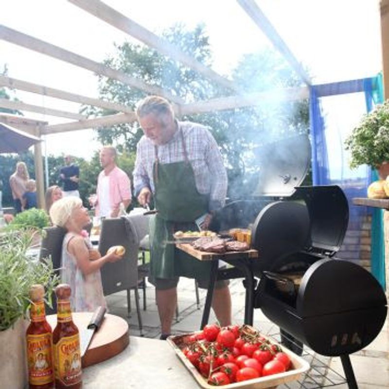 Landmann Vinson 300 Smoker 4-i-1 BBQ rökgrill 81x44 cm