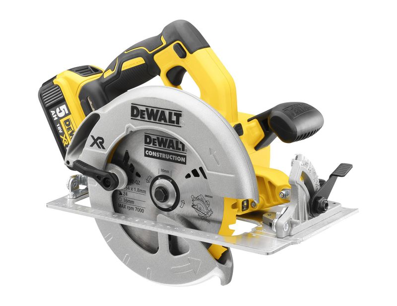 DeWalt DCS570P2 Cirkelsåg 18V XR 184mm (2x5,0ah)