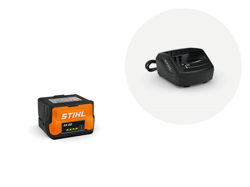 STIHL Startset med 1x batteri AK 20 och laddare AL 101
