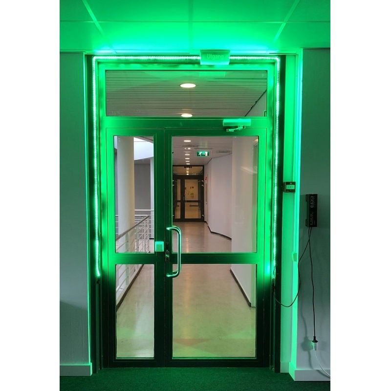 Eledge Nödljuspaket Med Batteri & Grön LED-slinga