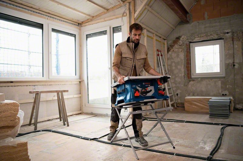 Bosch GTS 18V-216 Klyvsåg 18V 216mm +GTA 560 Stativ