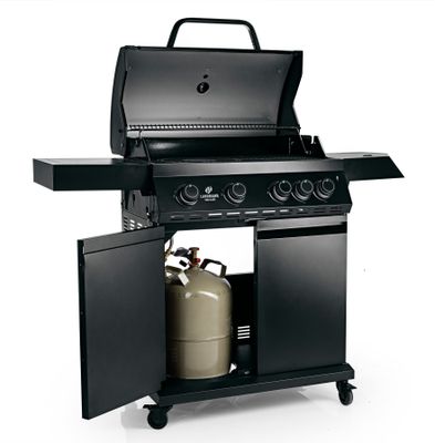 Landmann Cool Black Classic 4.1 gasolgrill med kokplatta